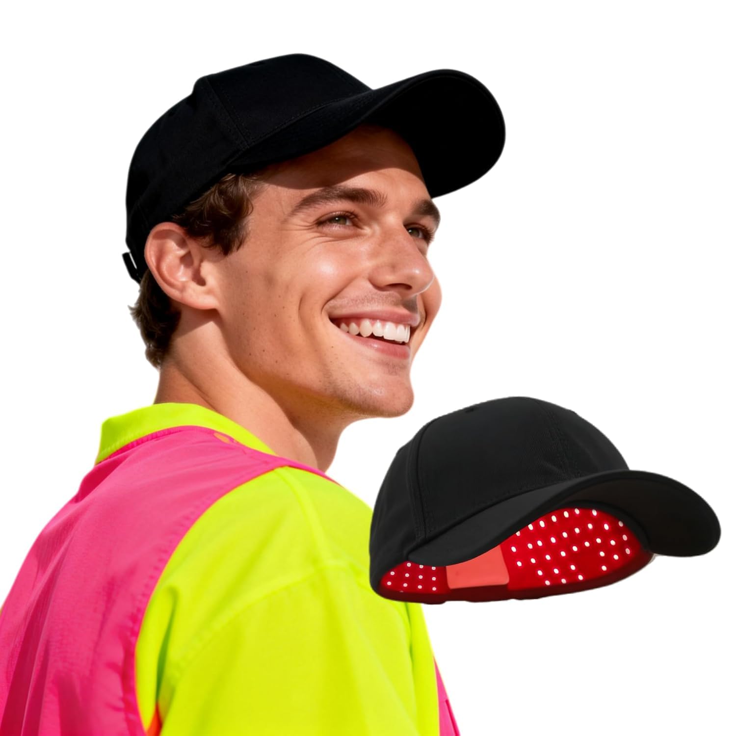 Detalle de Red Light Therapy Hat, 285g