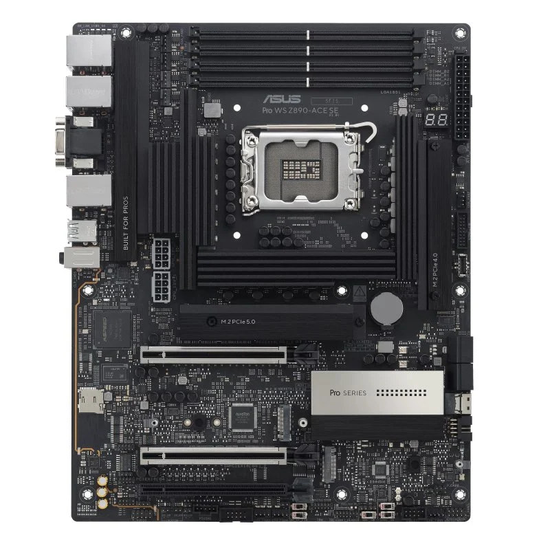 Detalle 2 de ASUS PRO WS Z890-ACE SE: placa base workstation con DDR5 y Thunderbolt 4 para uso profesional