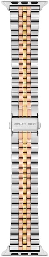 Thumbnail 5 de Michael Kors Women’s Stainless Steel or Acetate Watch Strap for Apple Watch (38/40/41mm) – Silver