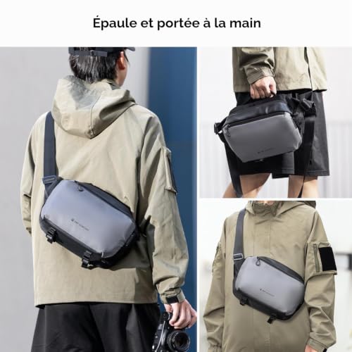 Thumbnail 6 de K&F CONCEPT Sac photo bandoulière 6 L