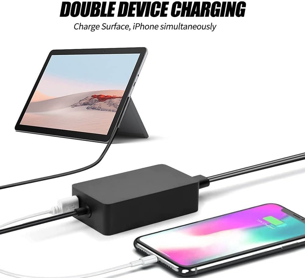 Detalle de Chargeur 65W pour Surface Pro đźšš