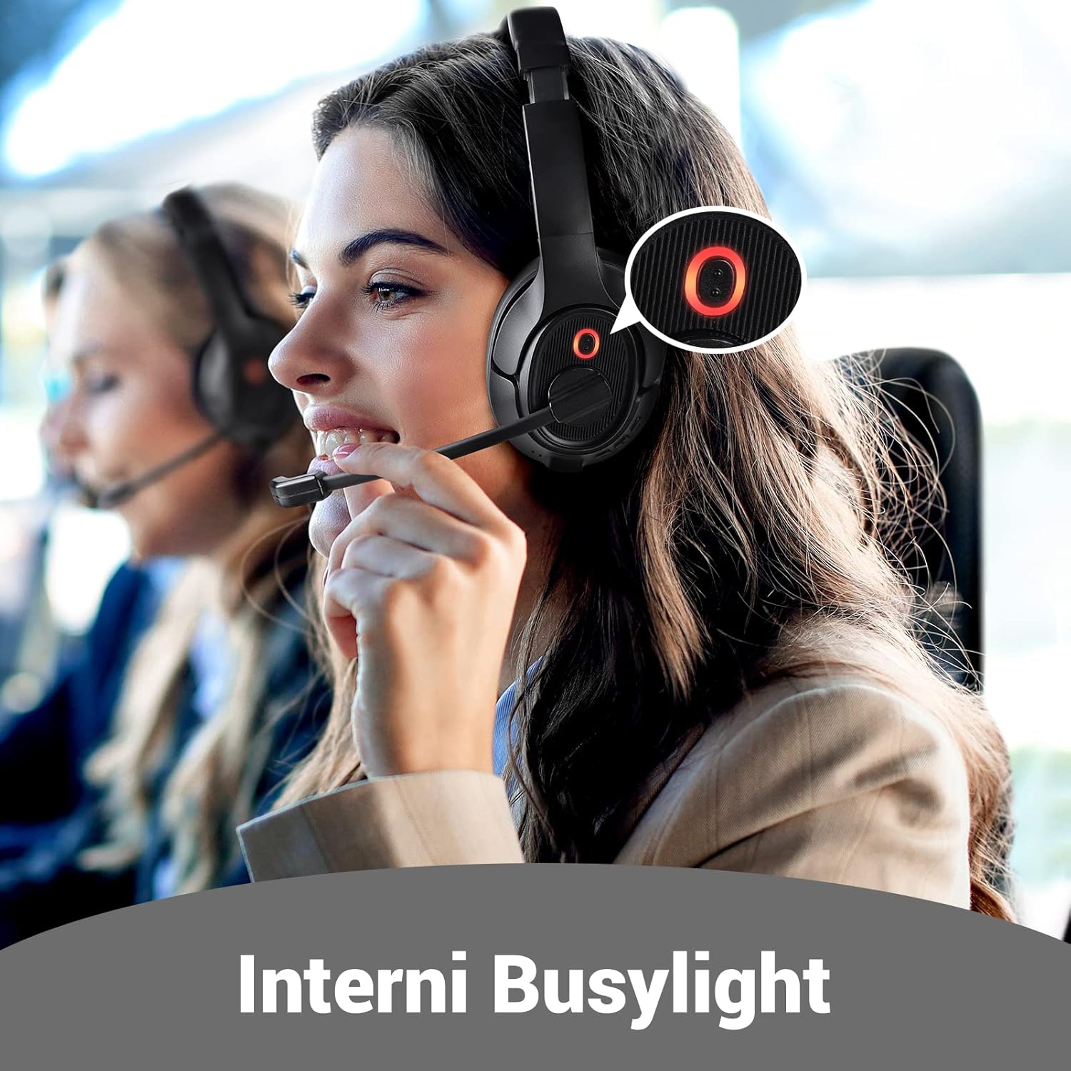 Thumbnail 5 de EKSA Cuffie Bluetooth con microfono Adattatore USB