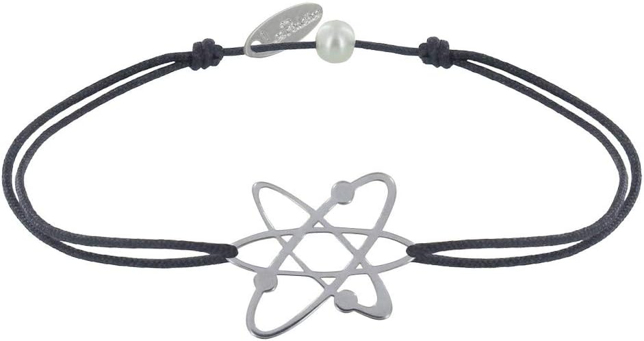 Thumbnail 5 de LES POULETTES BIJOUX bracciale in argento 925 con medaglia e collegamento Atomo