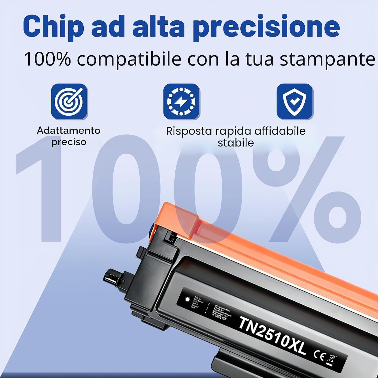 Thumbnail 3 de Lemero TN2510XL toner compatibile 3000 pagine 🖨
