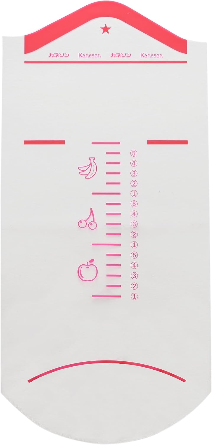 Detalle de カネソン 哺乳びん用インナーバッグ 目印線付き 20枚入り×2セット