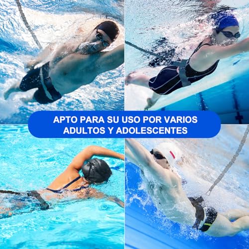 Thumbnail 8 de Correa de natación Roaxkois: cinturón de resistencia con cuerda ajustable (2,5–7,5 m) para adultos