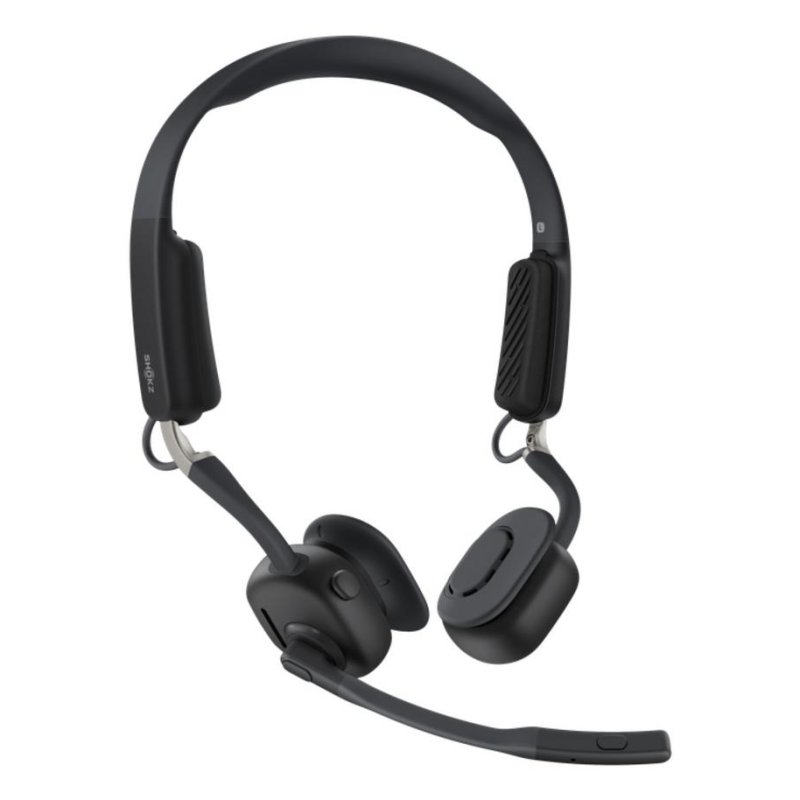 Detalle 2 de Shokz OpenMeet: auriculares inalámbricos open-ear con cancelación de ruido y conducción ósea