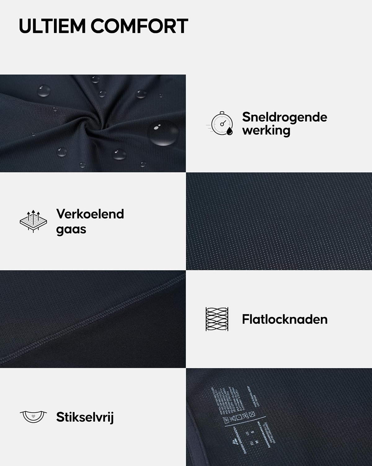 Thumbnail 3 de DANISH ENDURANCE Sport Tank Top voor heren, sneldrogend met gerecyclede materialen