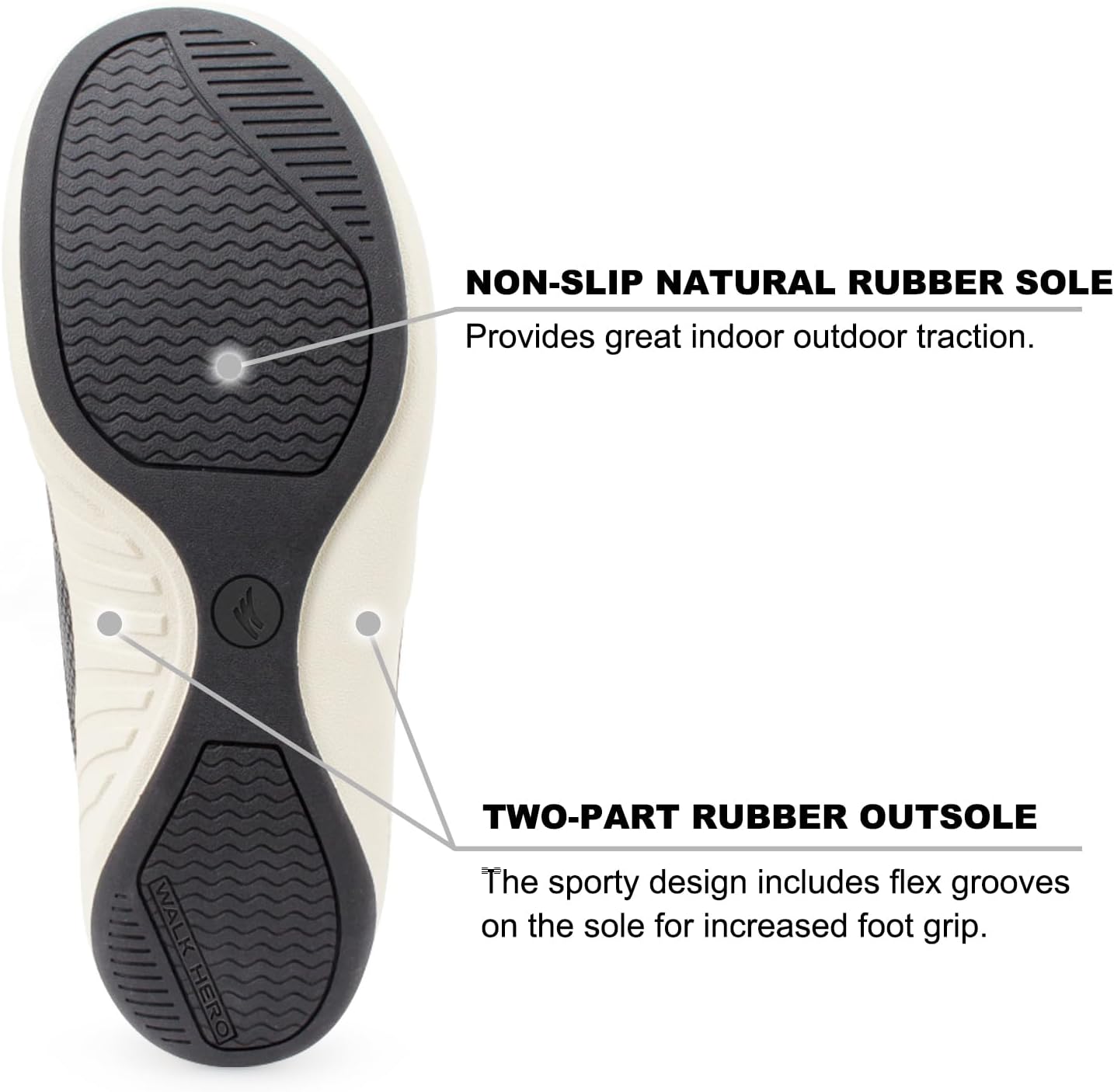 Thumbnail 2 de Men’s Arch Support Canvas Slippers with Velvet Lining and Anti-Skid Rubber Sole