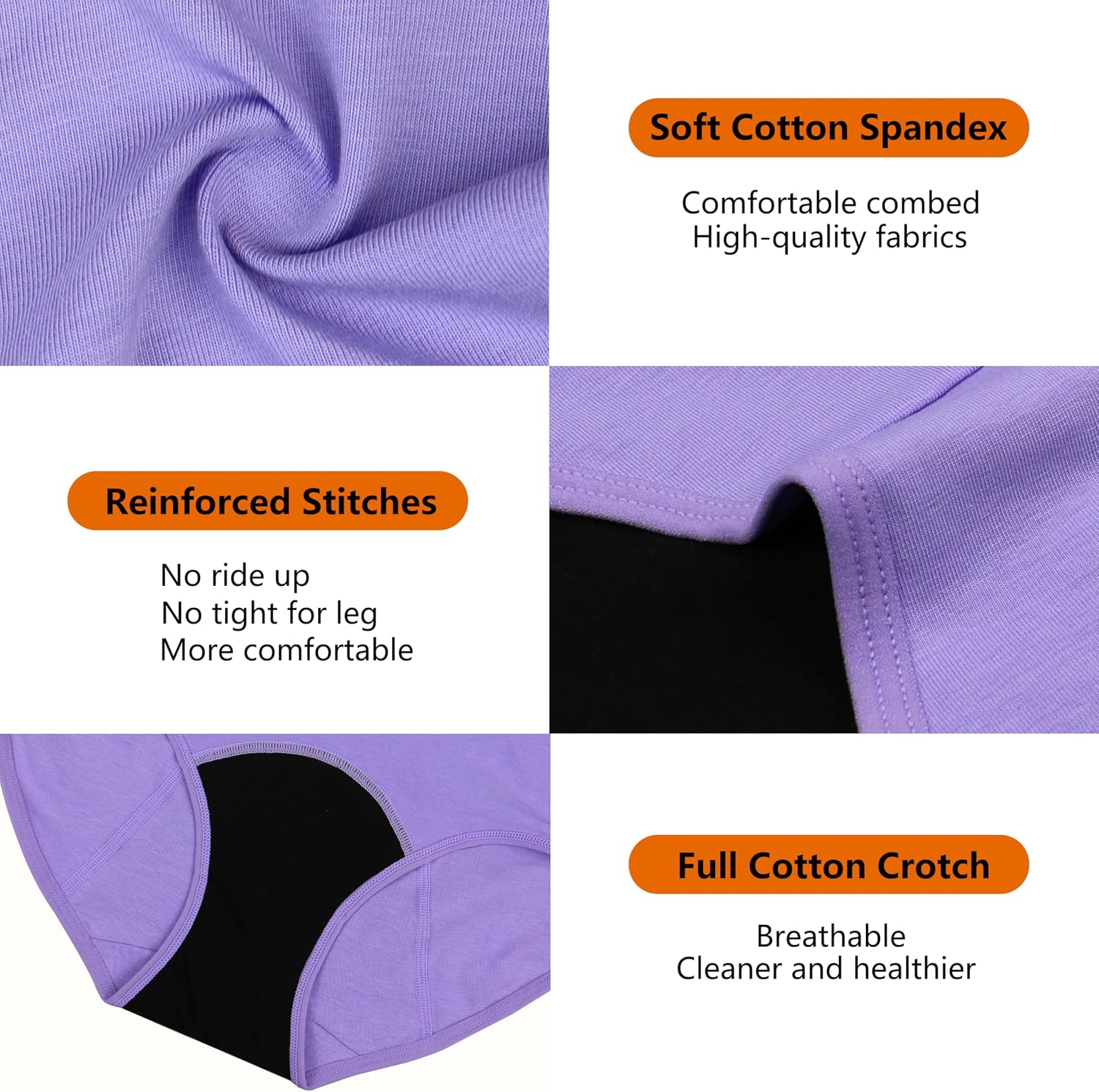 Thumbnail 4 de Mesachy Teens Period Underwear for Girls