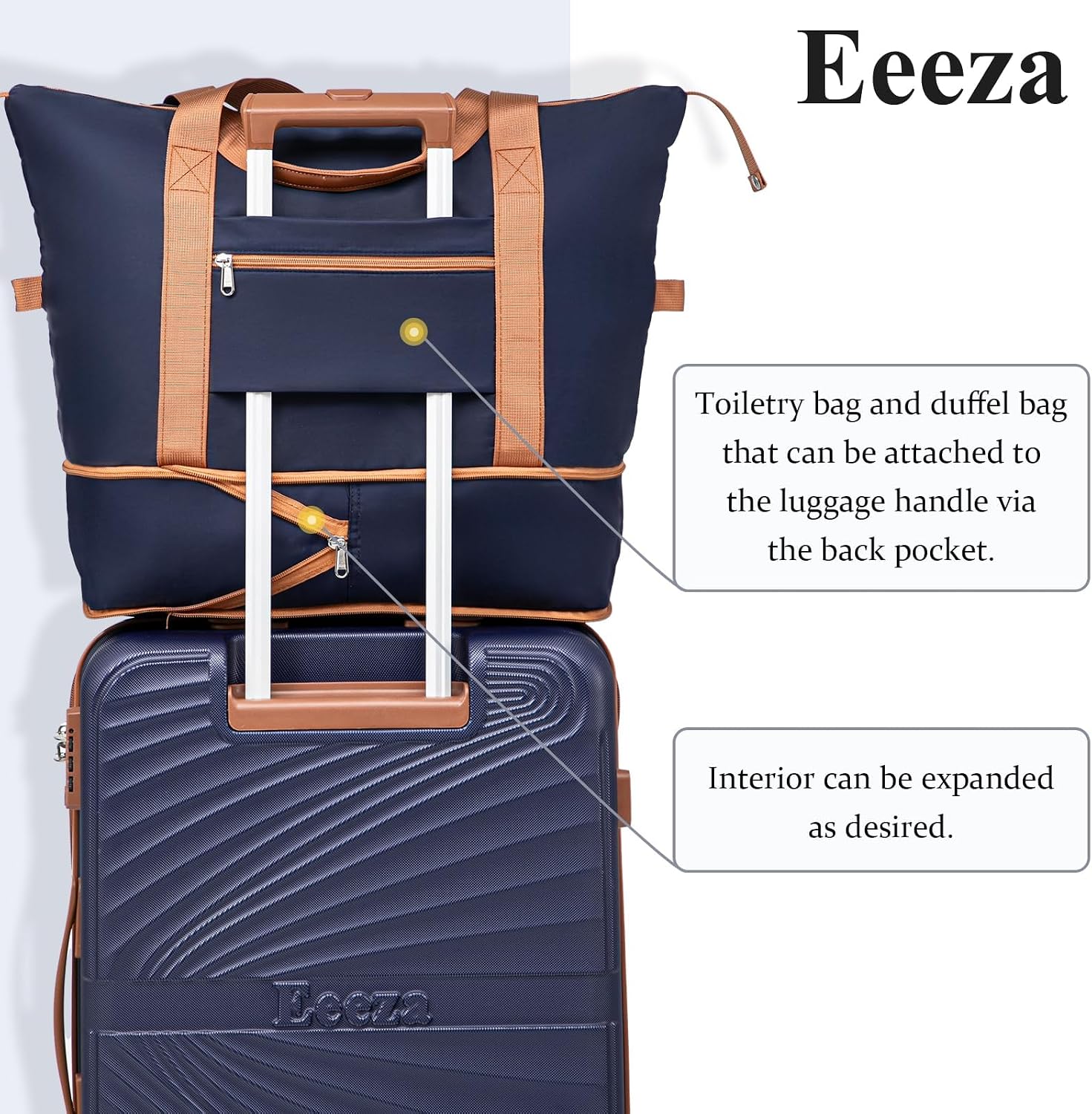 Thumbnail 3 de Eeeza 5-Piece Luggage Set 20/24/28 in.