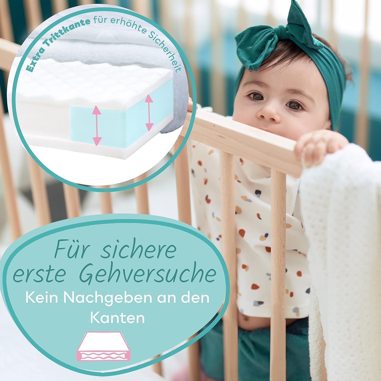 Thumbnail 5 de Sun Garden Babymatratze 70×140 cm Kindermatratze