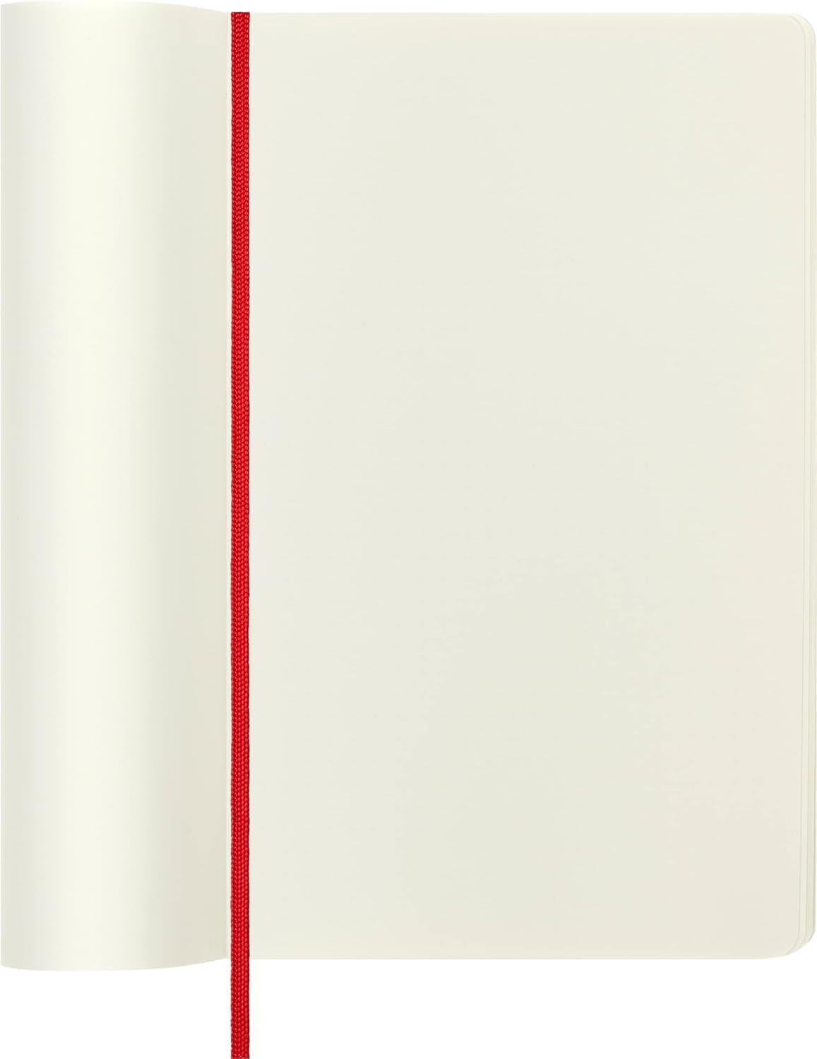 Thumbnail 5 de Moleskine Carnet de Notes Classique - Papier Blanche, Couverture Souple, Elastique, Rouge Écarlat – Grand Format 13 x 21 cm (192 pages)