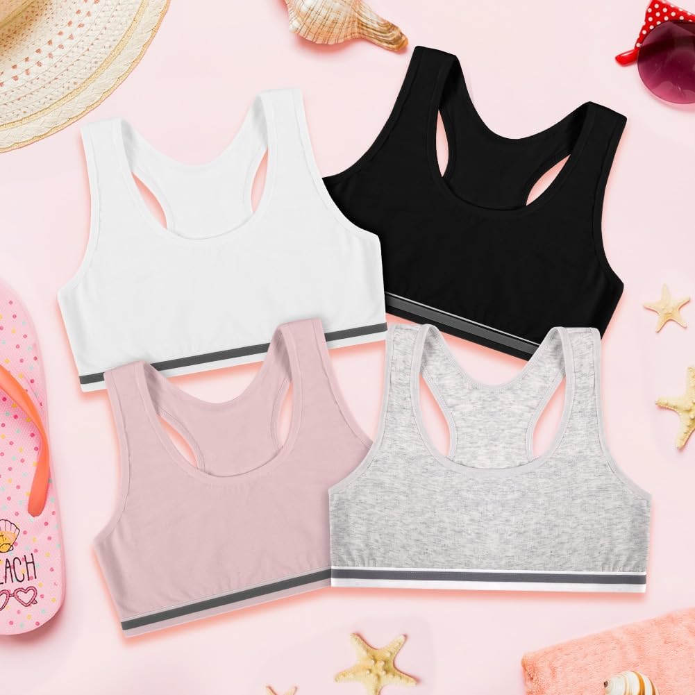 Thumbnail 6 de flintronic Reggiseno Sportivo Bambine 4 pezzi