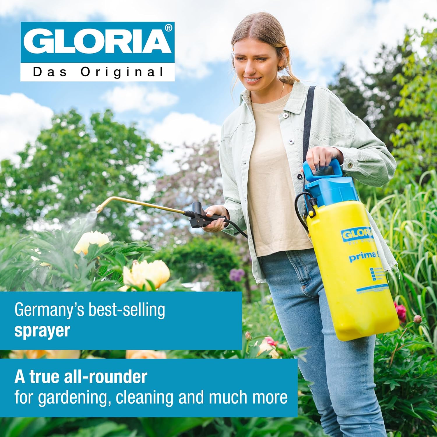 Detalle de GLORIA Spruzzatore a Pressione prima 3 | Spruzzatore 5 L per giardino e piante