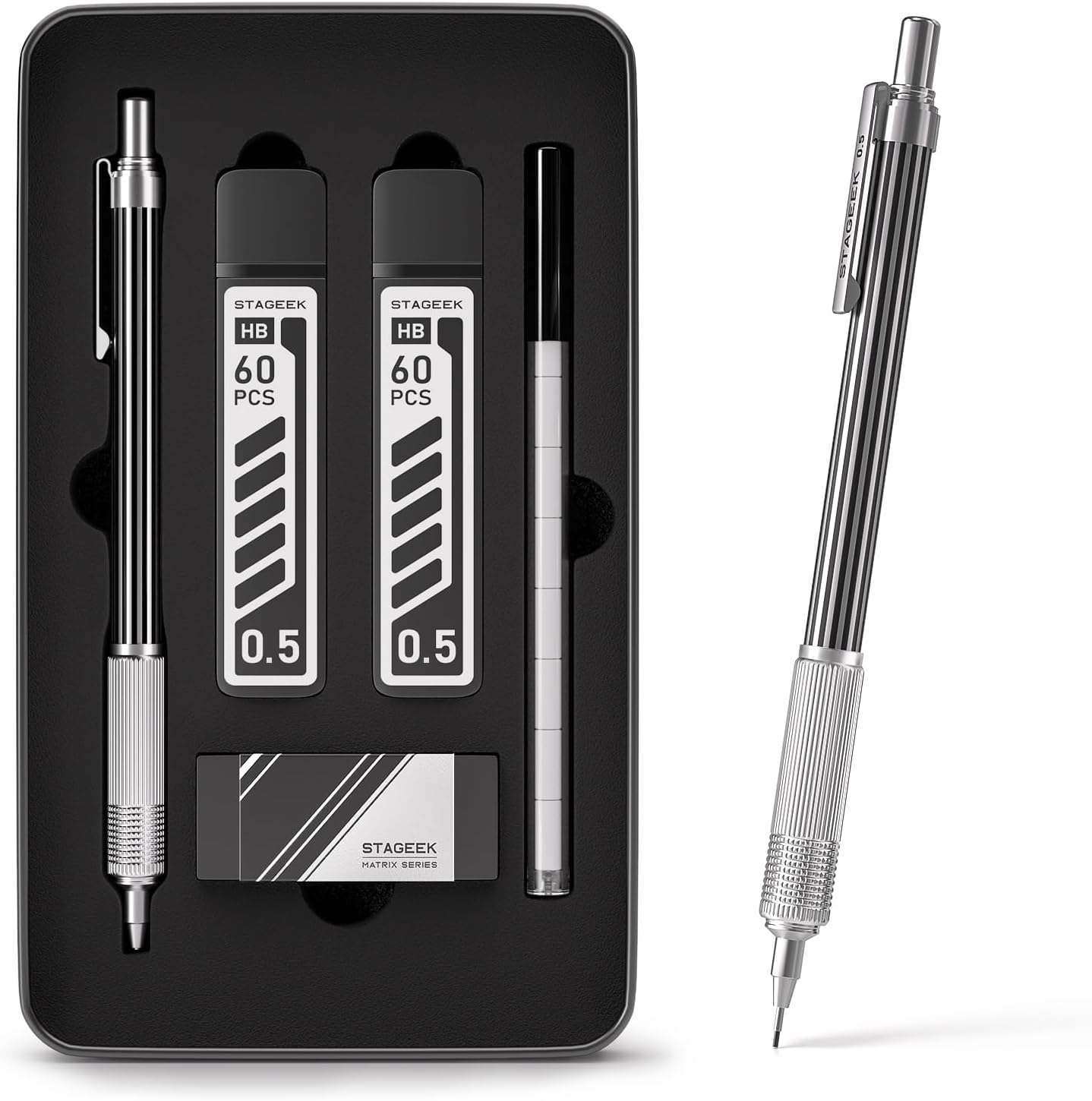 STAGEEK mechanical pencil set 0.5mm
