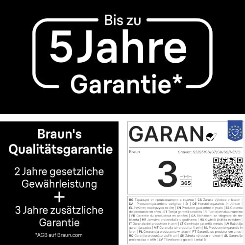 Thumbnail 7 de Braun Series 9 9477cc Elektrorasierer mit ProLift Trimmer, 4+1 Scherkopf