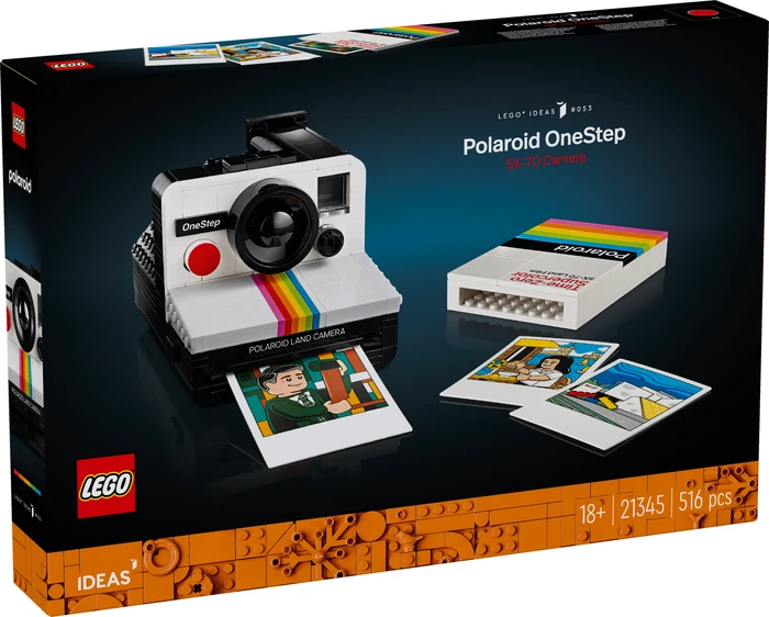 Thumbnail 9 de LEGO Ideas Polaroid OneStep SX-70 Sofortbildkamera 21345 – 516 Teile