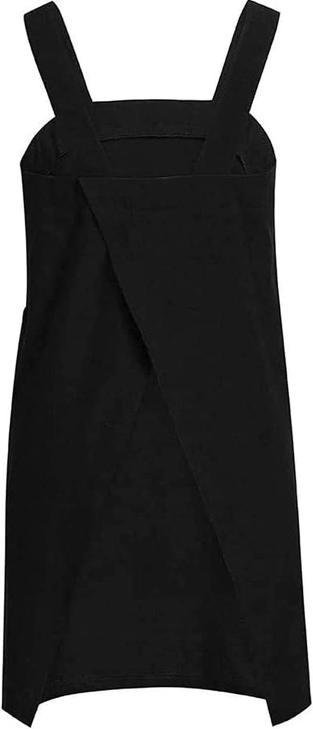Detalle 2 de WROLEM Cross-Back Pinafore Apron, Cotton Blend