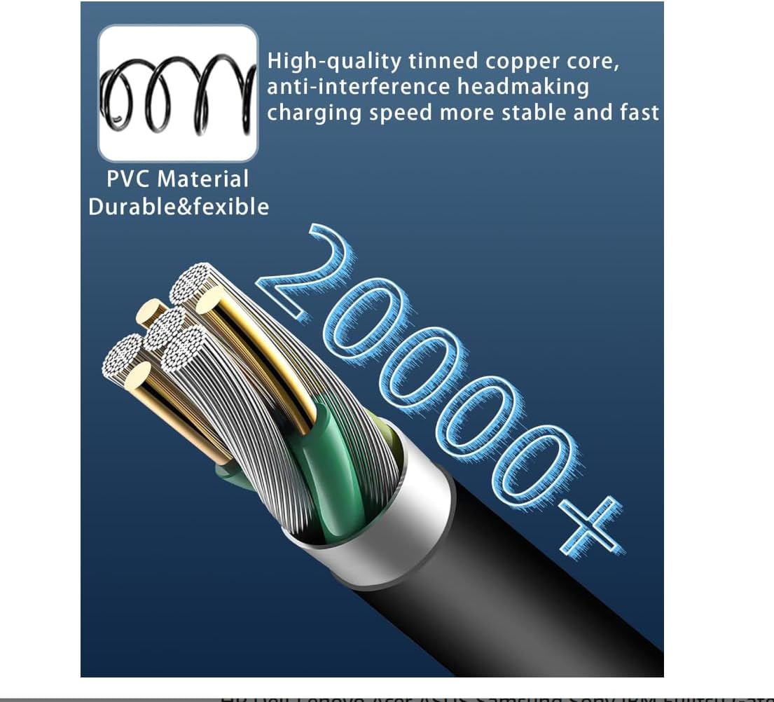 Thumbnail 6 de YOBVTBF 45W Laptop Charger — Compatible with HP Pavilion, EliteBook, and more