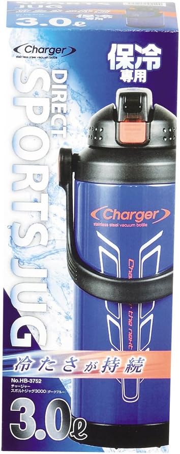 Detalle de パール金属 スポルト チャージャー HB-3752 3.0L ステンレス製直飲みスポーツジャグ