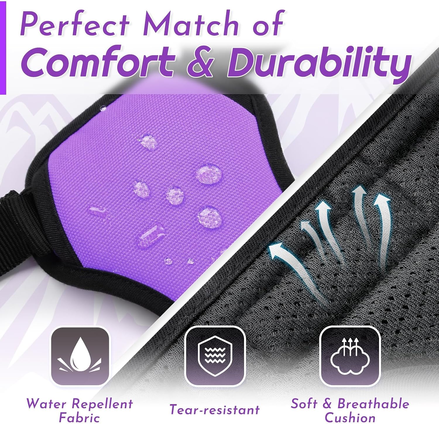 Thumbnail 6 de Eagloo Dog Harness Medium – No Pull Front & Back Clips, Reflective, Adjustable Comfort