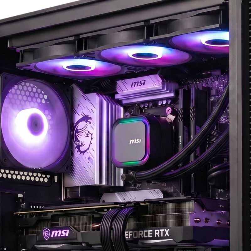 Detalle 1 de Epical-Q Dragonclaw Coul I: PC completo con Ryzen 7 5700X, 32 GB, 1 TB NVMe, RTX 5060 y Windows 11 Pro