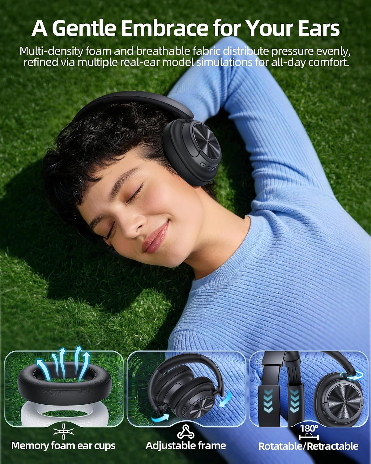 Thumbnail 6 de Wireless ANC Headphones with 120-Hour Playtime