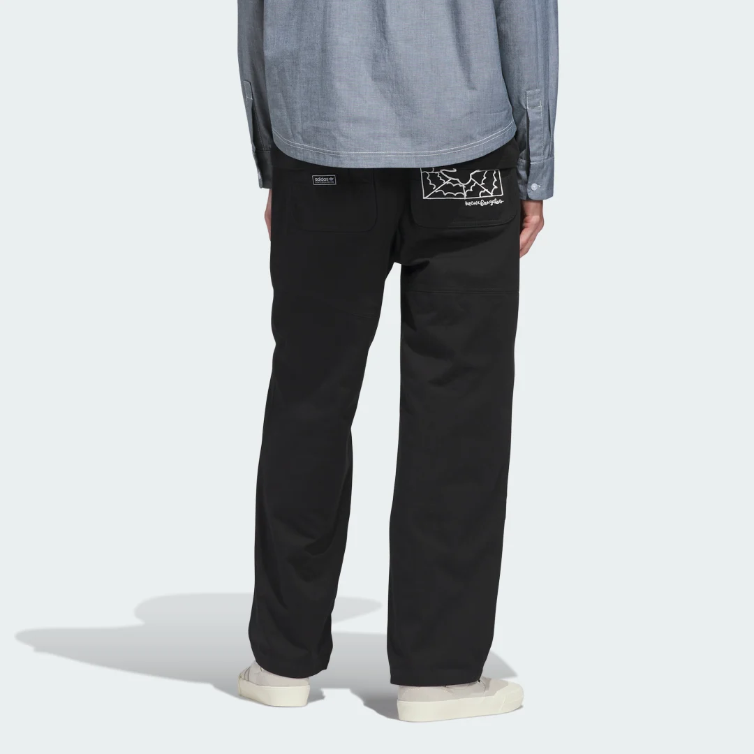 Thumbnail 3 de Pantalón Skate x Mark Gonzales de Adidas (Negro)
