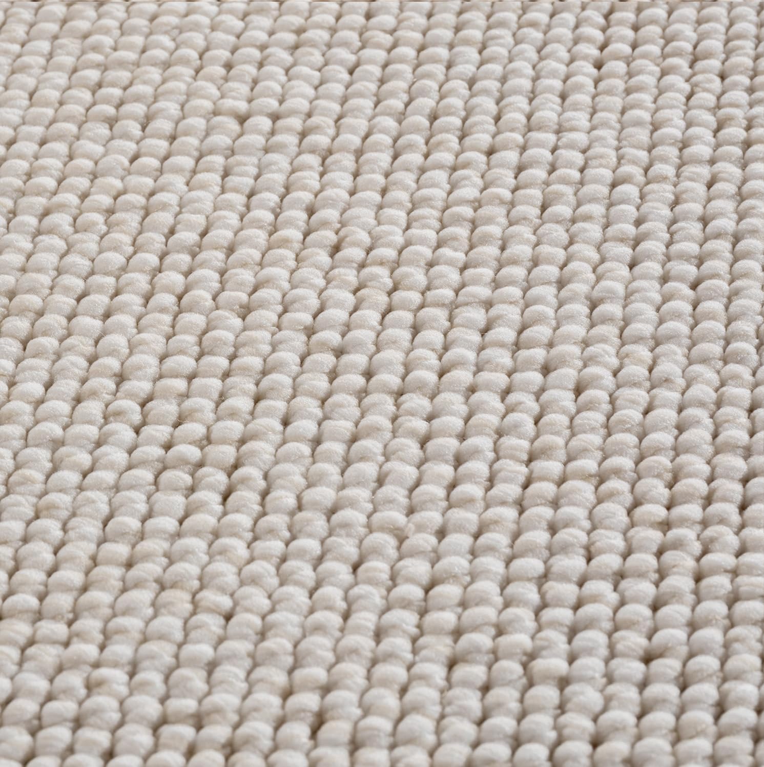 Thumbnail 4 de SIMPEX Teppich Creme 160x230 – Bouclé im skandi-Look, pflegeleicht & weich