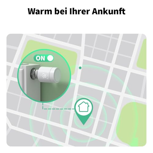 Detalle de Aqara Smartes Heizkörperthermostat W600 – Thread/Zigbee, Matter kompatibel
