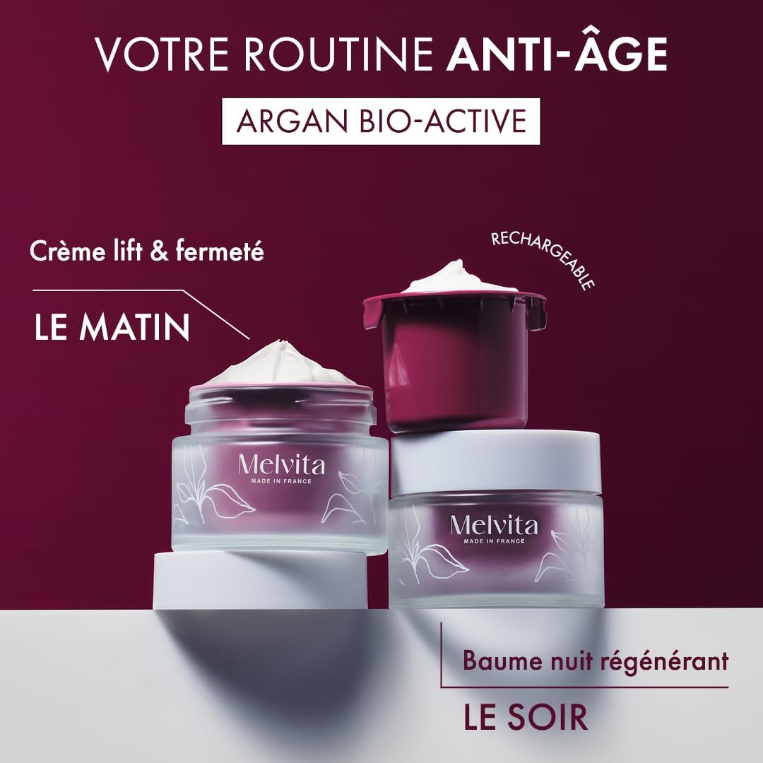 Thumbnail 2 de Melvita Soins Anti-Âge Argan Bio Active Visage – baume régénérant de nuit, effet reposé
