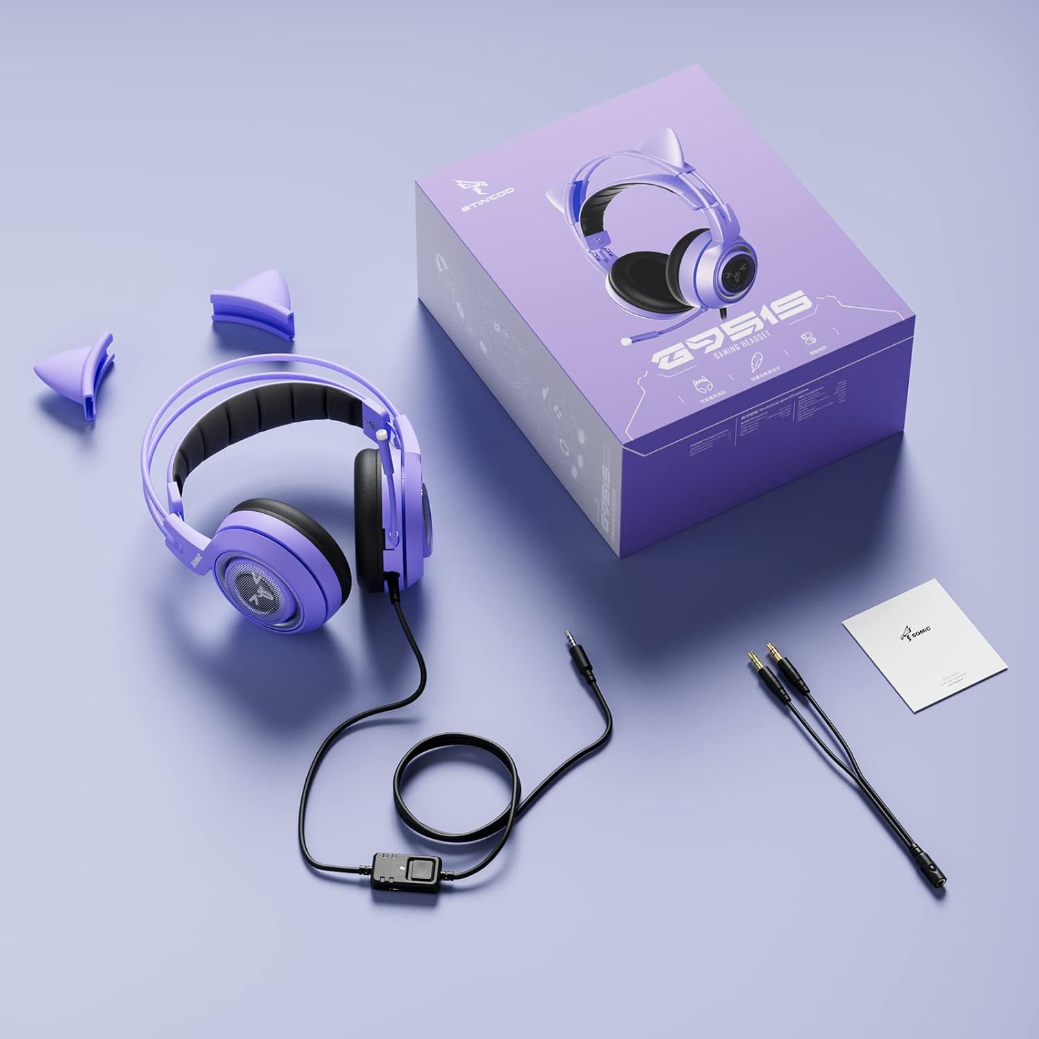 Thumbnail 5 de Somic G951S violett Gaming Headset