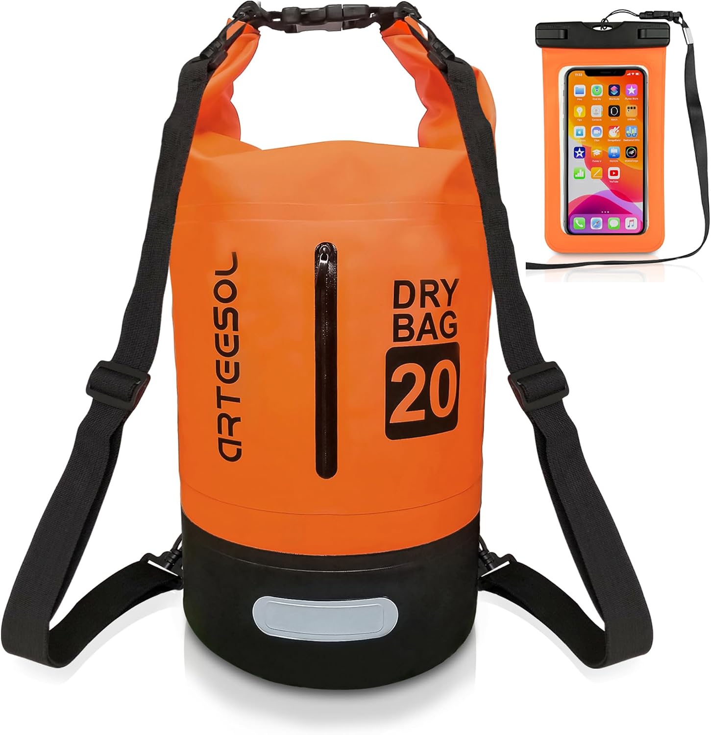 Detalle de Waterproof Dry Bag 5L/10L/20L/30L Dry Sack Backpack for Beach, Kayaking and More
