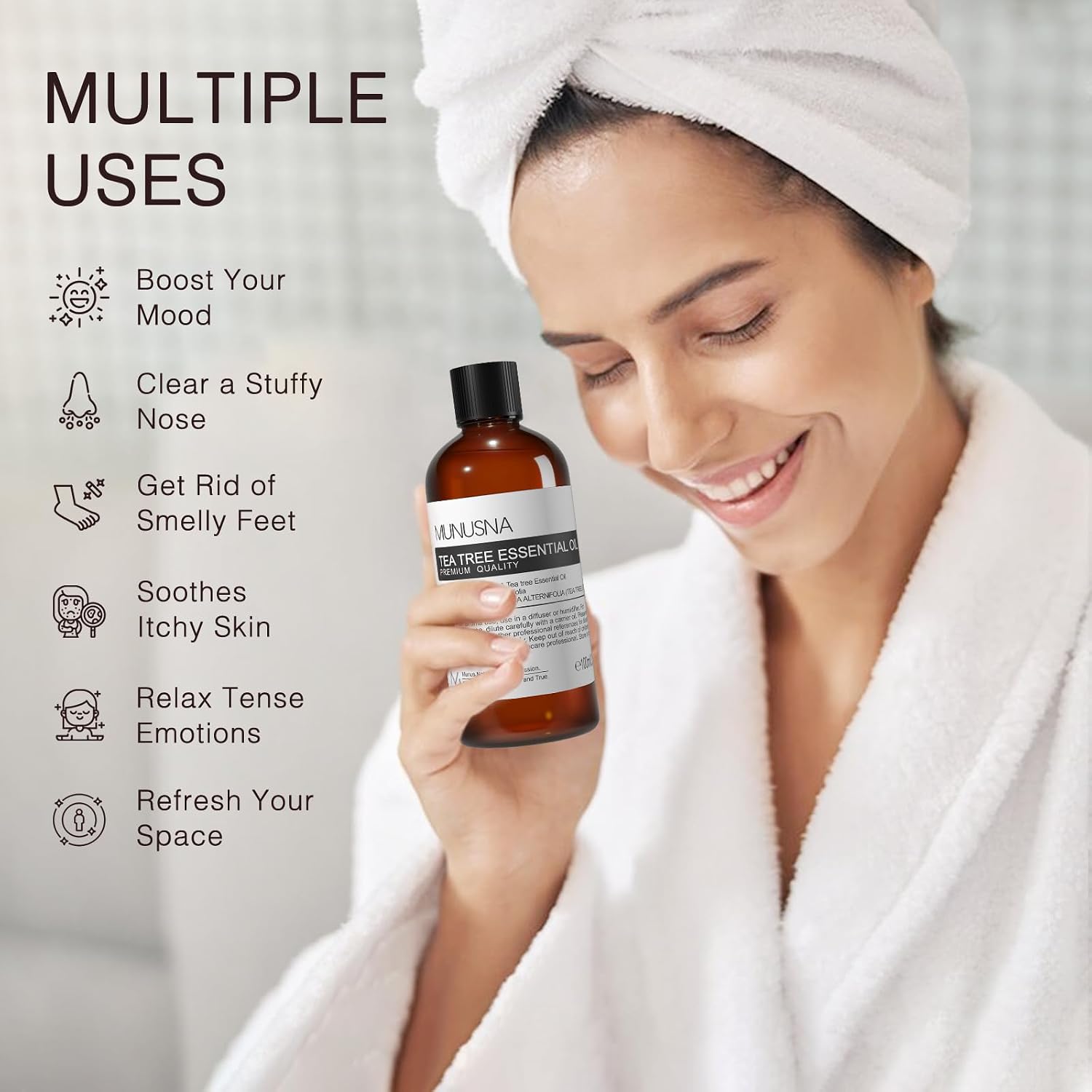 Detalle 2 de MUNUSNA Tea Tree 100ML essential oil