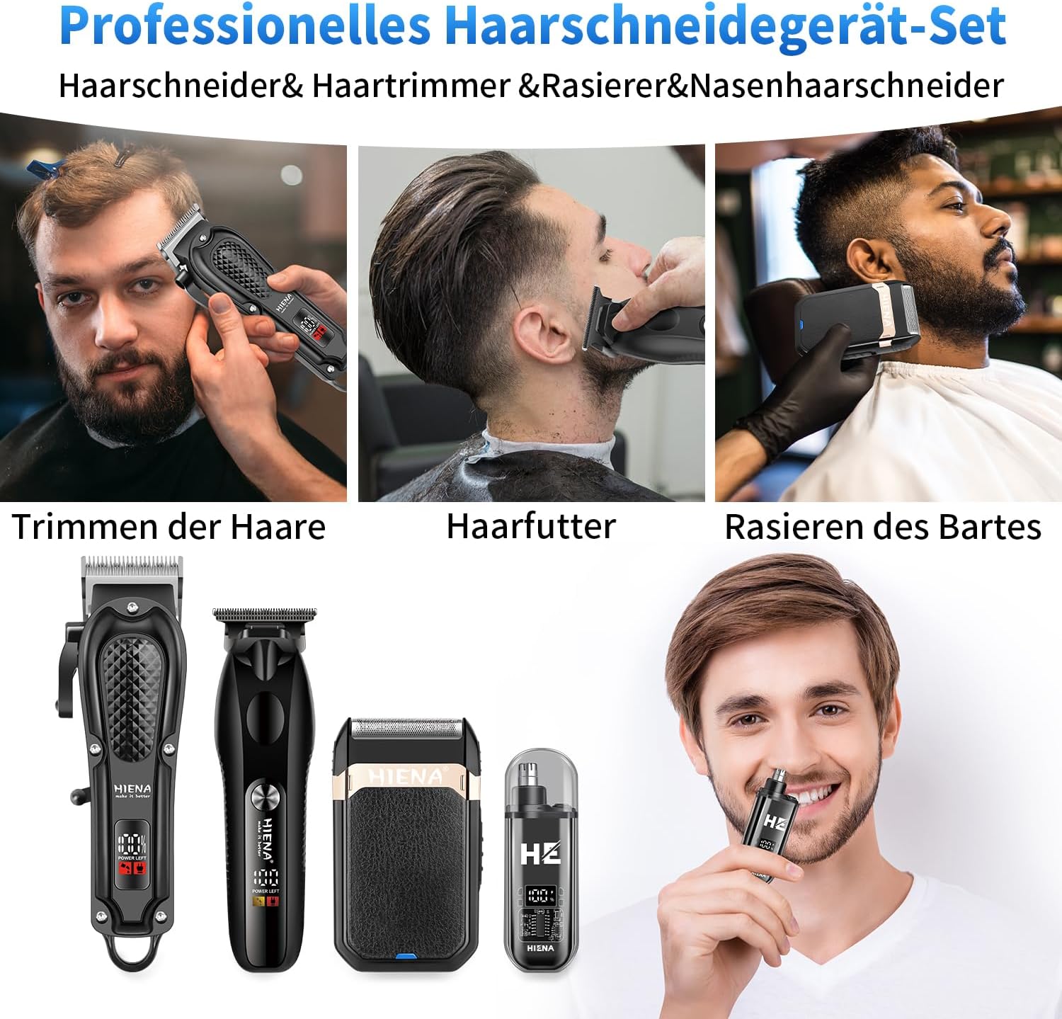 Thumbnail 6 de HIENA PRO 212 Set Haarschneidemaschine 300 Min đ