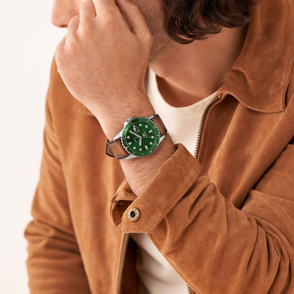 Detalle 2 de Fossil Orologio subacqueo 42 mm