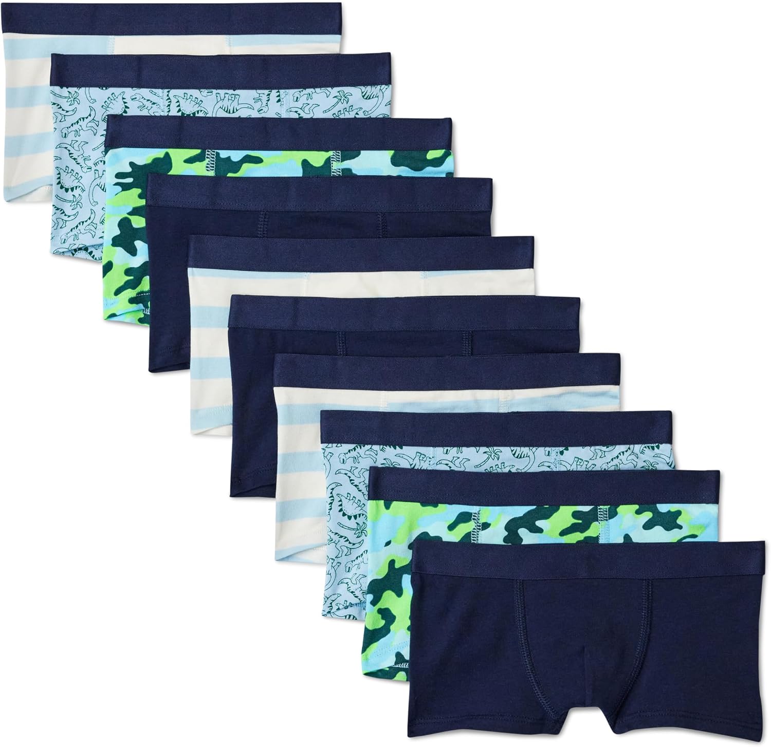 Detalle de Amazon Essentials Boys' Cotton Jersey Boxer Brief Pants