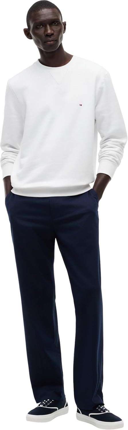 Thumbnail 3 de Tommy Hilfiger Men’s Essential Crew Neck Regular Fit Fleece Sweatshirt