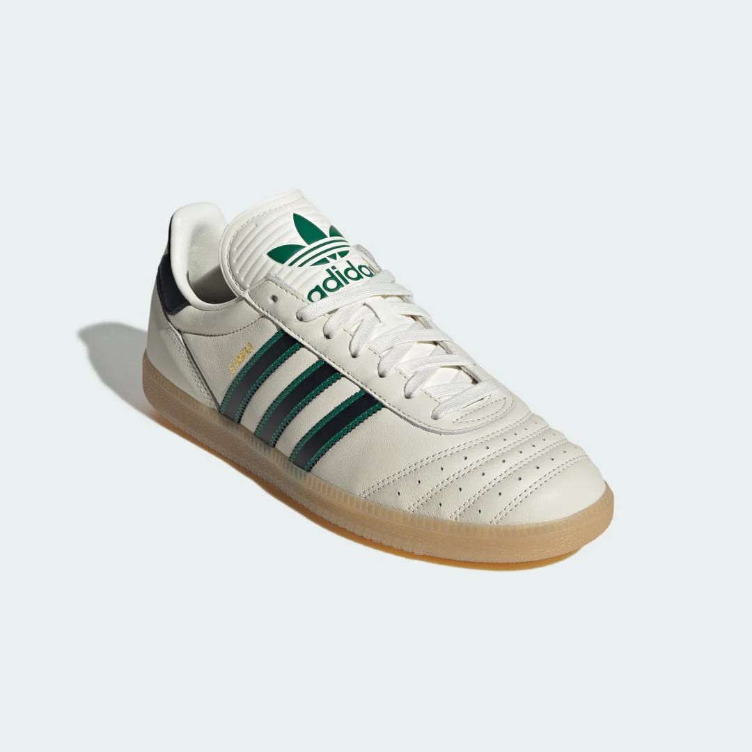 Detalle 2 de Zapatillas Samba JP de Adidas: comodidad urbana en blanco impoluto