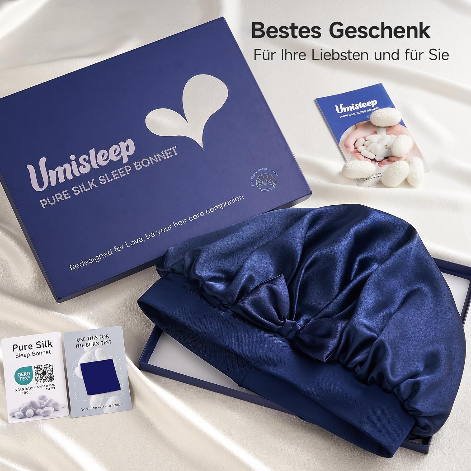 Thumbnail 5 de Umisleep Seidenhaube 22 Momme, 34 cm