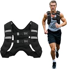 Detalle de Poudee Weighted Vest 20lb adjustable for training ๐