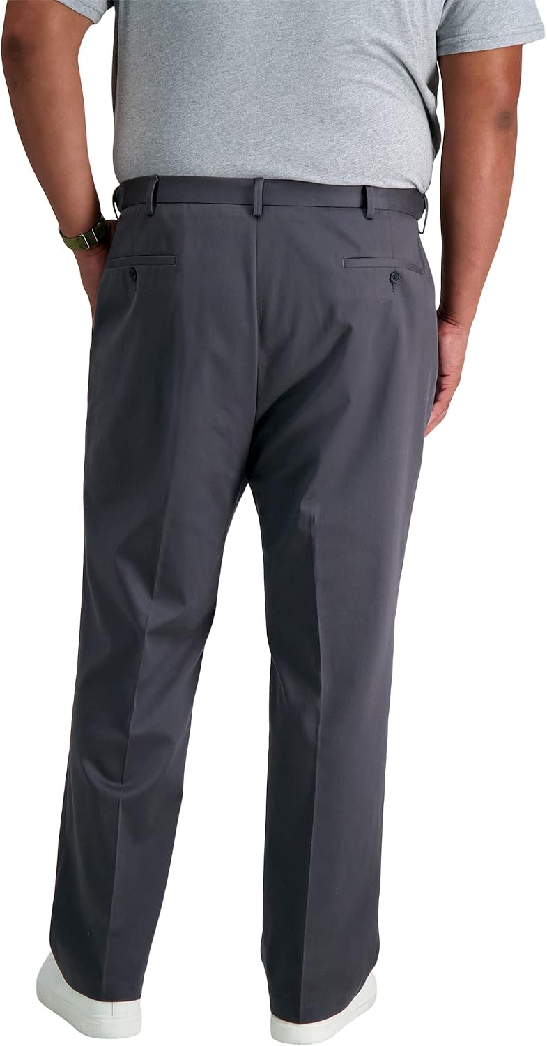 Detalle de Haggar No Iron Khaki Classic Fit Pant