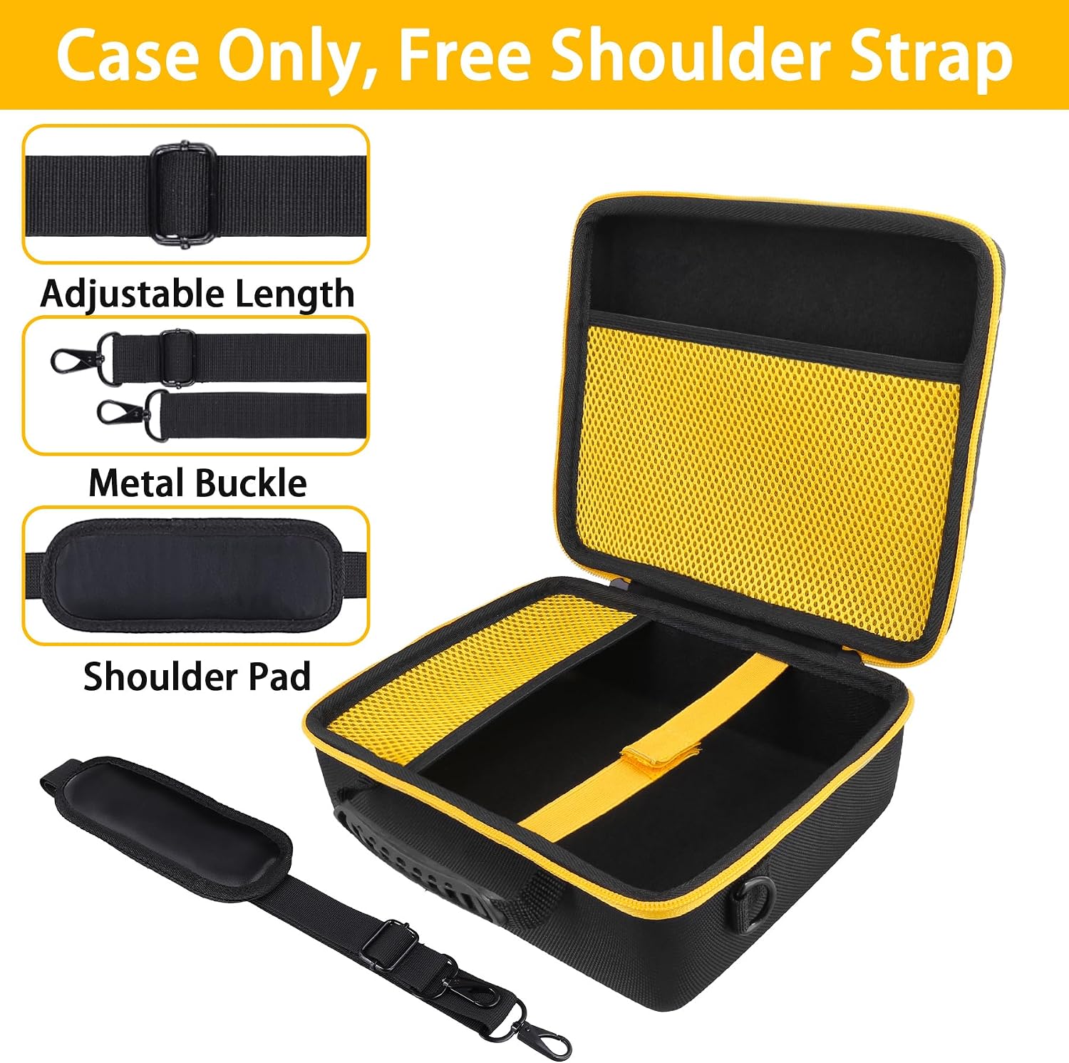 Detalle 2 de Khanka Kodak Mini Shot 4 ERA 4PASS 2-in-1 Case (Case Only) – Protective EVA Travel Cover for Kodak Mini Shot 4 Era
