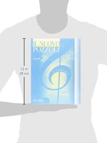 Detalle de Ettore Pozzoli Il Nuovo Solfeggi Parlati e Cantati Vol. 2 – Corso di Solfeggio con CD Incluso, Edizioni Ricordi