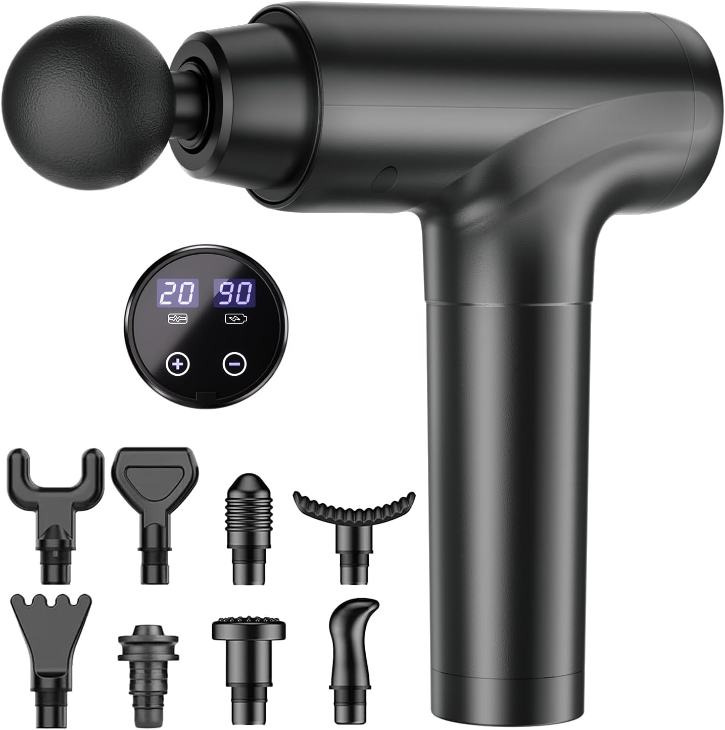 Detalle de Massage Gun Deep Tissue 20-speed cordless massager ๐