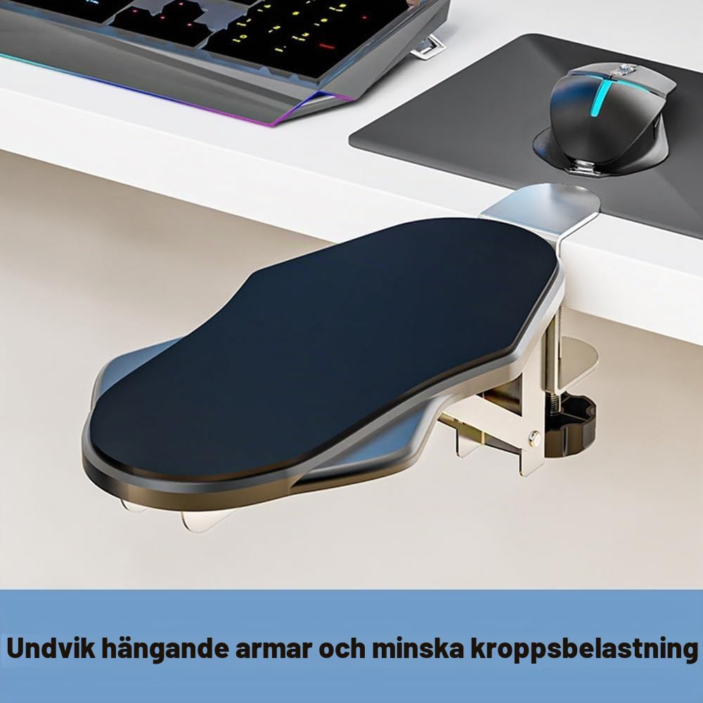 Thumbnail 6 de lomonmen ZT001 skrivbordsarmstöd med 90° vikning och 180° rotation