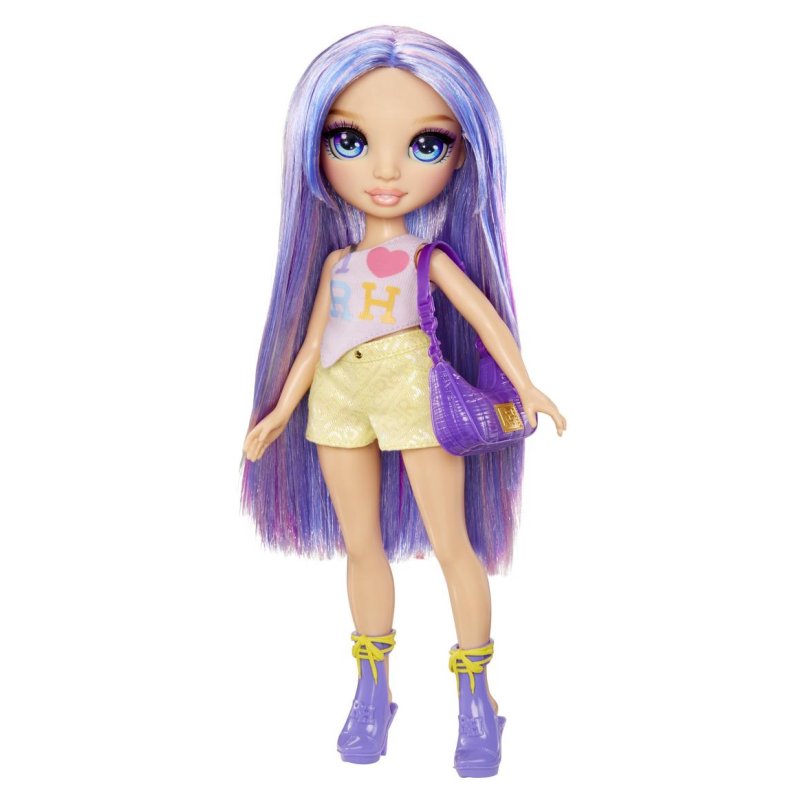 Detalle 2 de Muñeca Violet Rainbow High My Fashion Style 27 cm articulada