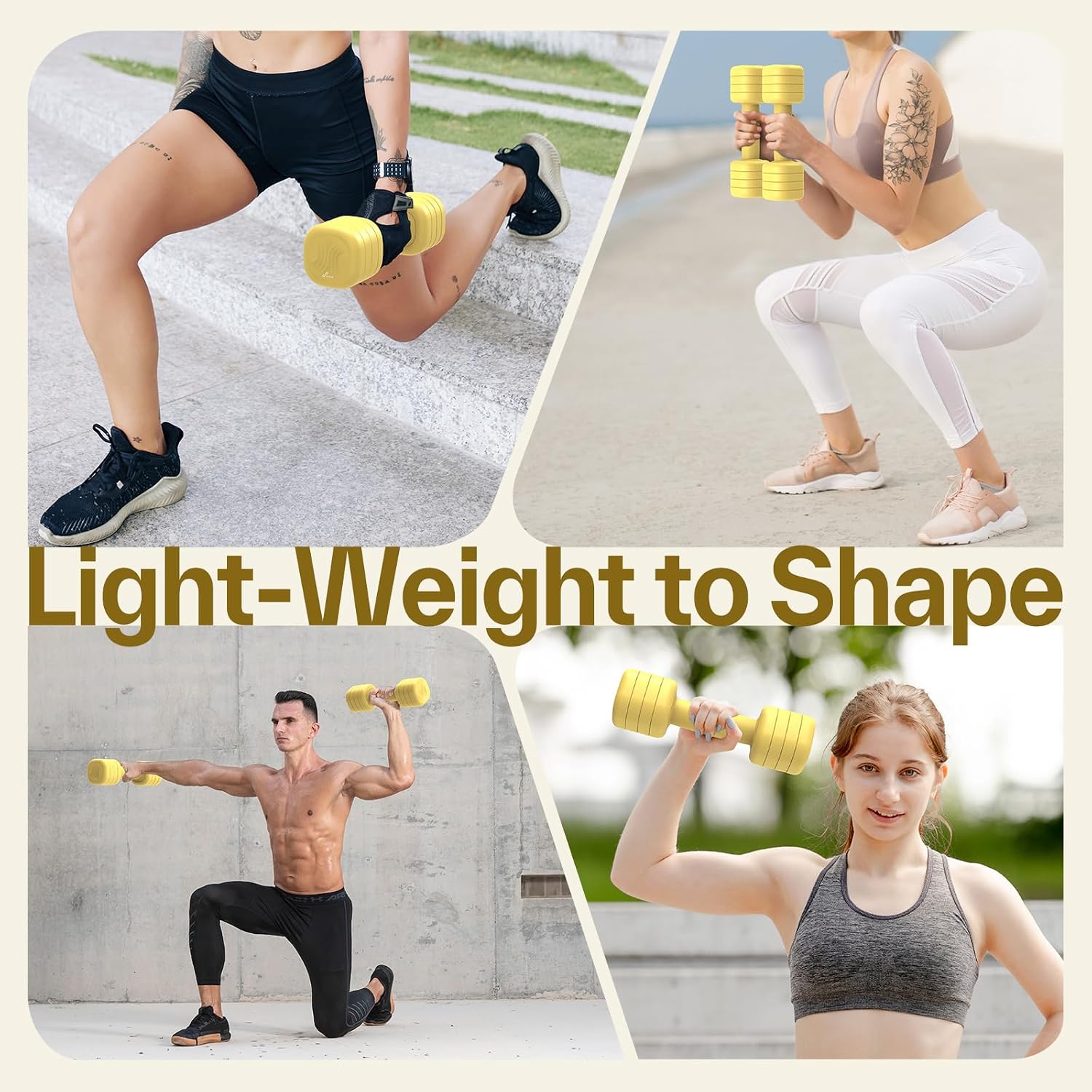 Thumbnail 5 de Sportneer Verstellbare Hanteln Frauen Set 2x2,5 kg
