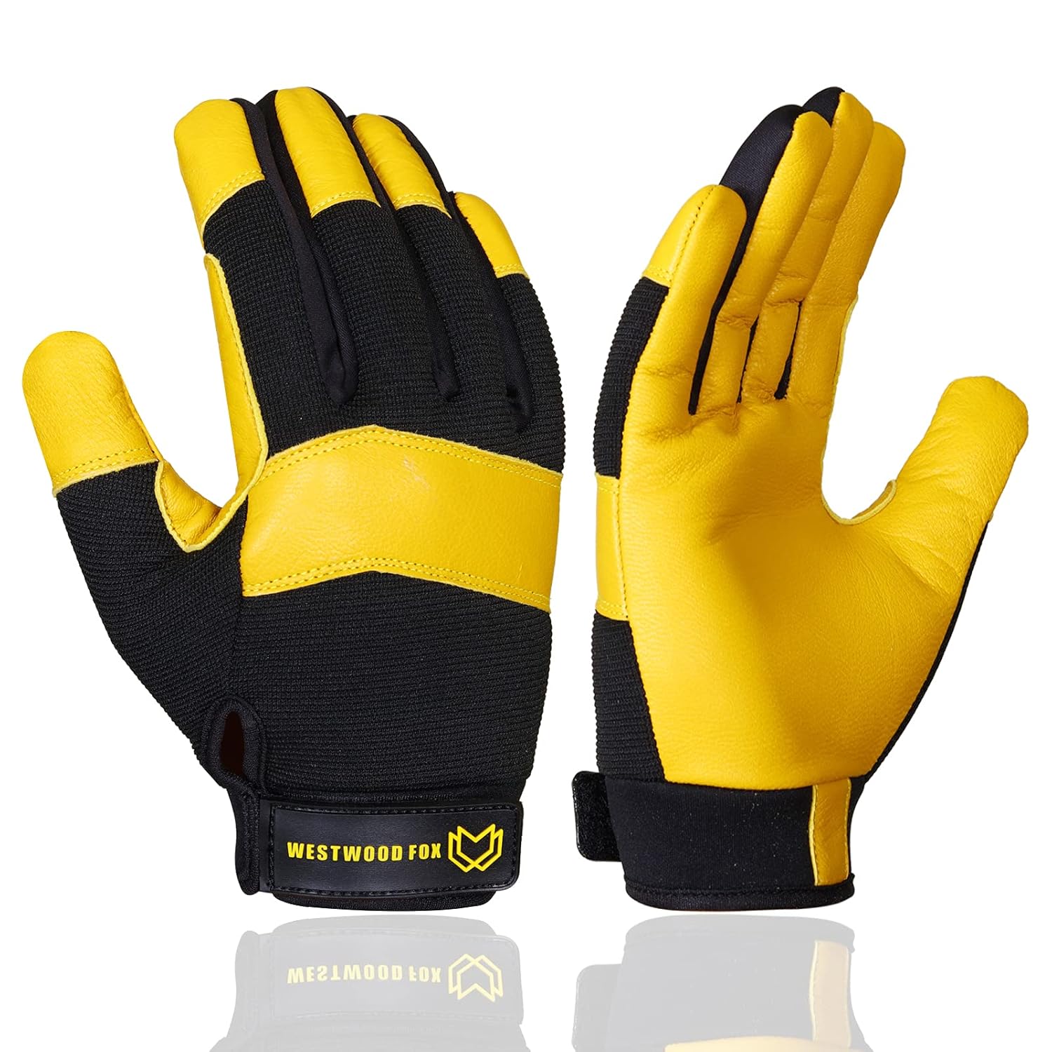 Detalle de Gardening Working Gloves Thorn‑proof Leather Gloves (L)